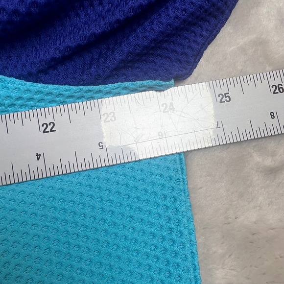 NWT Lauren Ralph Lauren Women 2X Plus Active 1/4 Zip Top Turquoise Blue SP16 - Picture 6 of 9